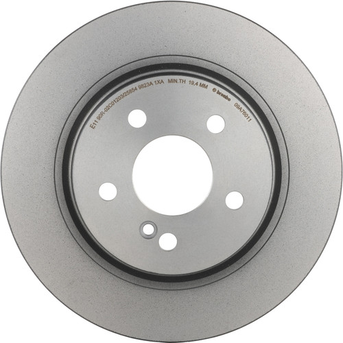 Premium Coated Vented Rear Disc Brake Rotor | BBB09.A760.11