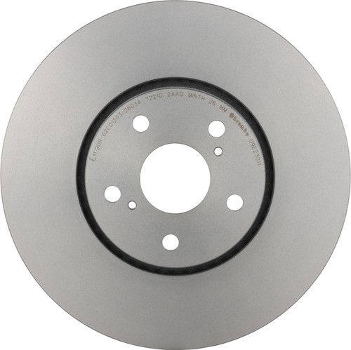 Premium Coated Vented Front Brake Rotor | BBB09.E230.11