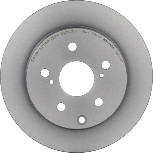 Premium UV Coated Solid Rear Disc Brake Rotor | BBB08.A429.11