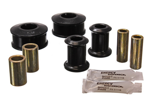 Control Arm Bushing Set, Black, Front, Performance Polyurethane | 30615.3113G