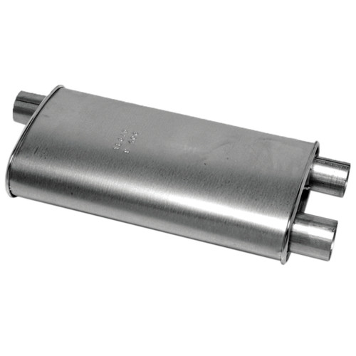 SoundFX Direct Fit Exhaust Muffler 2.5" Inlet (ID) 2.25" Outlet (ID) | WEX18375