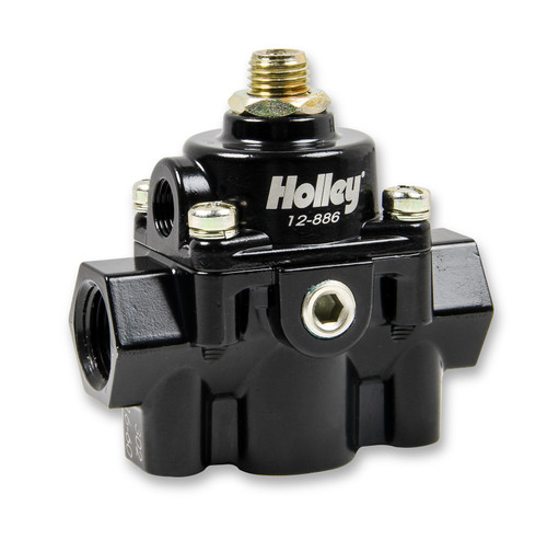 Black Die Cast Fuel Regulator, 60 PSI | HOL12-886