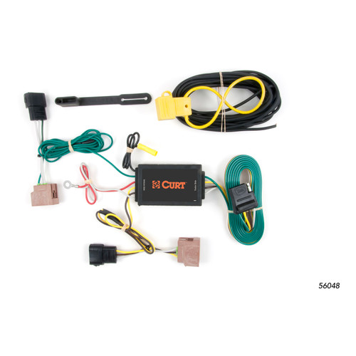 Custom Wiring Harness, 4-Way Flat Output, Select Ford Fusion | CRT56048