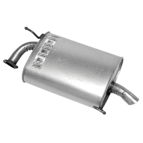 Quiet-Flow SS Direct Fit Exhaust Muffler Assembly 1.75" Inlet (ID) 2" Outlet (OD) | WEX53258