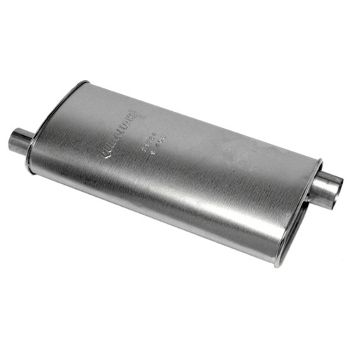 Quiet-Flow Direct Fit Exhaust Muffler 2.5" Inlet (ID) 2" Outlet (OD) | WEX21784