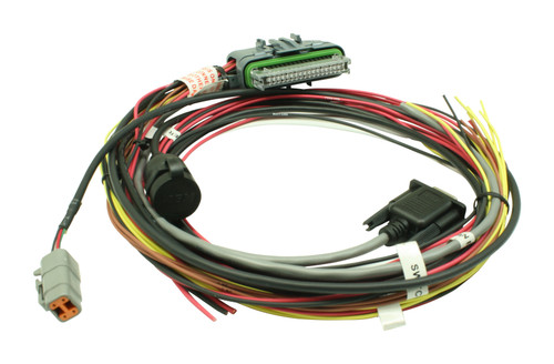 AQ-1 Data Logger 18-inch Mini Harness, Pre-wired for Power, Ground, CAN and USB Comms | AEE30-2906-18