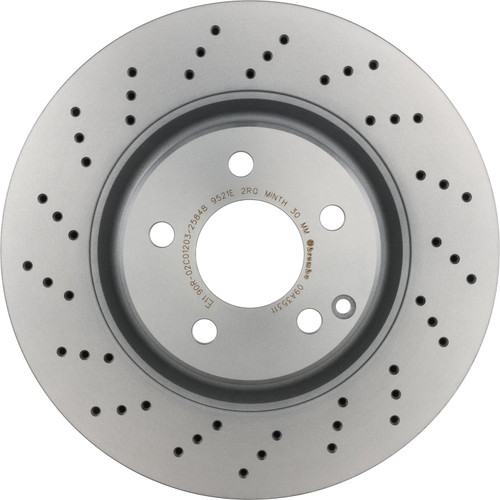 Premium Coated Vented Front Brake Rotor | BBB09.A353.11