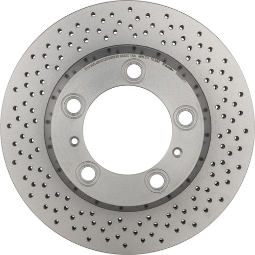 Premium Coated Vented Rear Disc Brake Rotor | BBB09.8998.11
