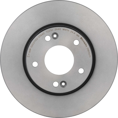 Premium Coated Vented Front Brake Rotor | BBB09.B551.11