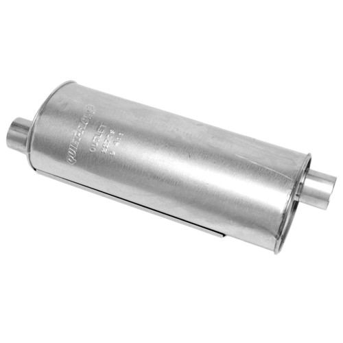 Quiet-Flow SS Direct Fit Exhaust Muffler 2.75" Inlet (ID) 2.75" Outlet (ID) | WEX22779