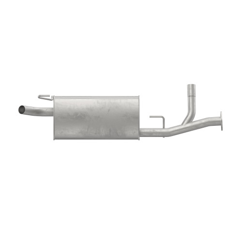 Quiet-Flow SS Direct Fit Exhaust Muffler Assembly 2" Inlet (ID) 2.25" Outlet (OD) | WEX55529