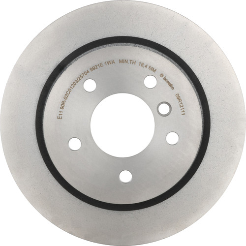 Premium Coated Vented Rear Disc Brake Rotor | BBB09.R121.11