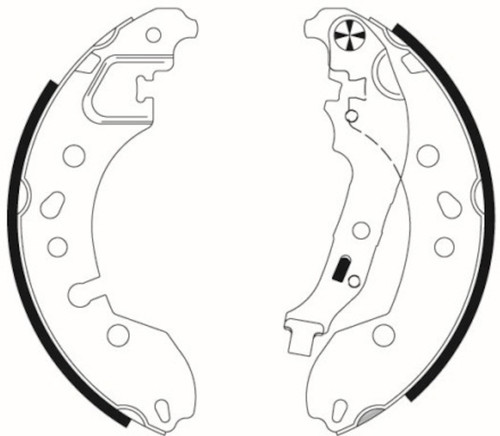 Drum Brake Shoe | PGD355 022 181