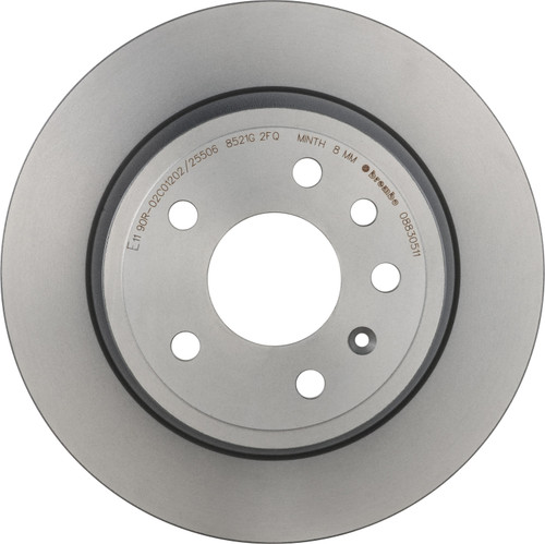 Premium UV Coated Solid Rear Disc Brake Rotor | BBB08.8305.11