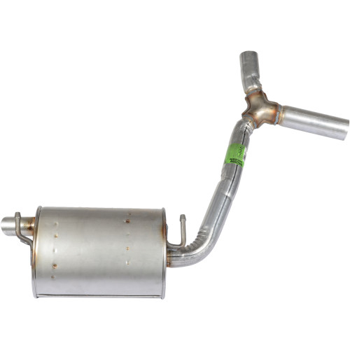 Quiet-Flow SS Direct Fit Exhaust Muffler Assembly 2.5" Inlet (OD) 2" Outlet (OD) | WEX70007