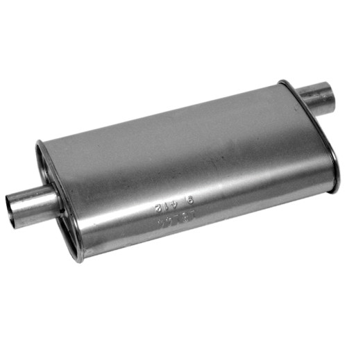 SoundFX Universal Exhaust Muffler 1.75" Inlet (ID) 1.75" Outlet (ID) | WEX18144