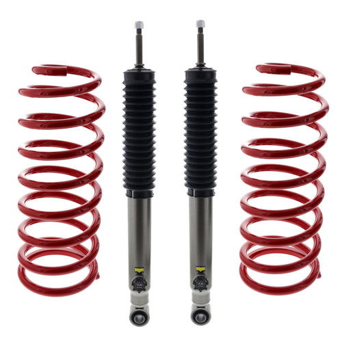 KYB JAOS Suspension Lift Kit - (2 Boxes) Adjustable Shocks, Springs | KYBSR7001