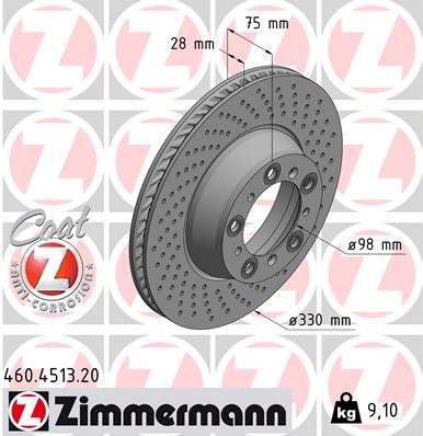 Coat Z Brake Rotor | ZIM460.4513.20