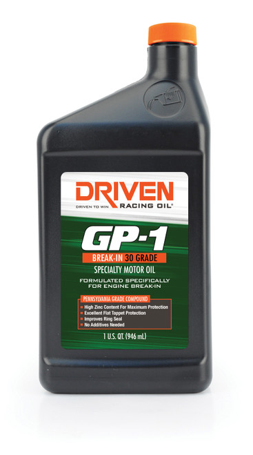 GP1 Specialty 30W Break-In Conventional Engine Oil - 946mL | 0JG19336