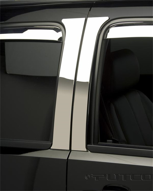 Classic 8pc. Decorative Pillar Posts w/o Accents, Chrome, 11' Chrysler 200 | 76P402663