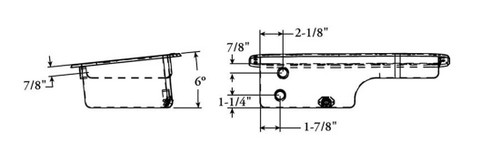 Wet Sump Steel Oil Pan (6 deep/4qt/Baffled/Acura (Non)VTEC & Honda 1.6L) | MOR20911