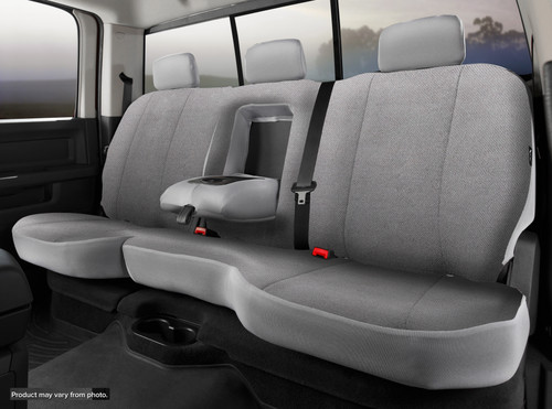 TR40 Series - Wrangler Saddleblanket Custom Fit Rear Seat Cover - Solid Gray | 947TRS42-50 GRAY