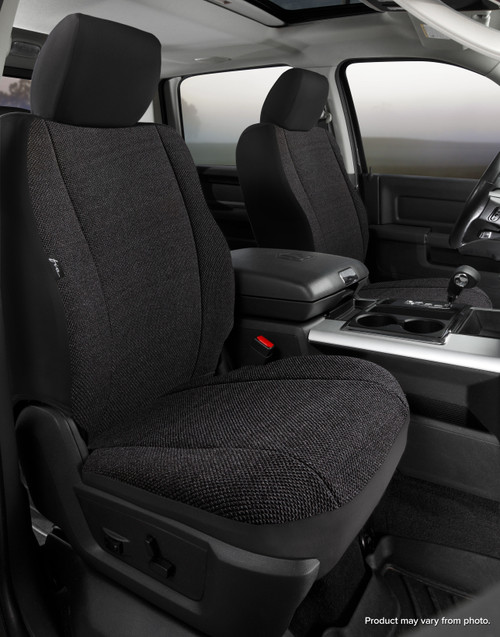 TR40 Series - Wrangler Saddleblanket Custom Fit Front Seat Cover - Solid Gray | 947TRS49-7 BLACK