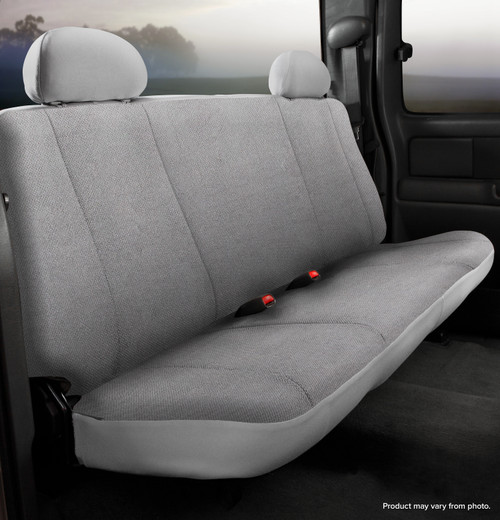 TR40 Series - Wrangler Saddleblanket Custom Fit Rear Seat Cover - Solid Gray | 947TRS42-40 GRAY