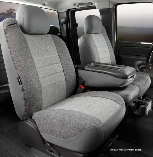 OE30 Series - OE Tweed Custom Fit Front Seat Cover- Gray | 947OE38-8 GRAY