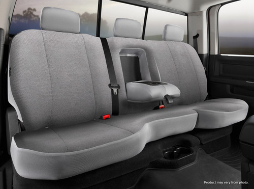 TR40 Series - Wrangler Saddleblanket Custom Fit Rear Seat Cover - Solid Gray | 947TRS42-49 GRAY