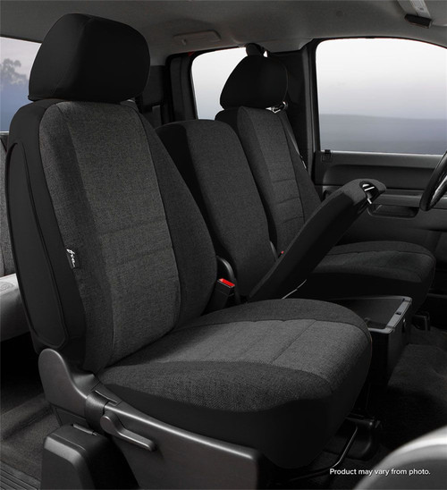OE30 Series - Oe Tweed Custom Fit Front Seat Cover- Charcoal | 947OE39-42 CHARC