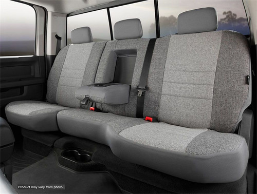 OE30 Series - OE Tweed Custom Fit Rear Seat Cover- Gray | 947OE32-24 GRAY