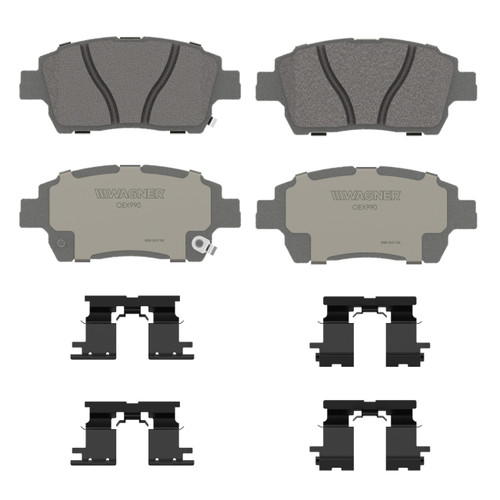 OEX Front Disc Brake Pad Set Premium Ceramic | WAGOEX990