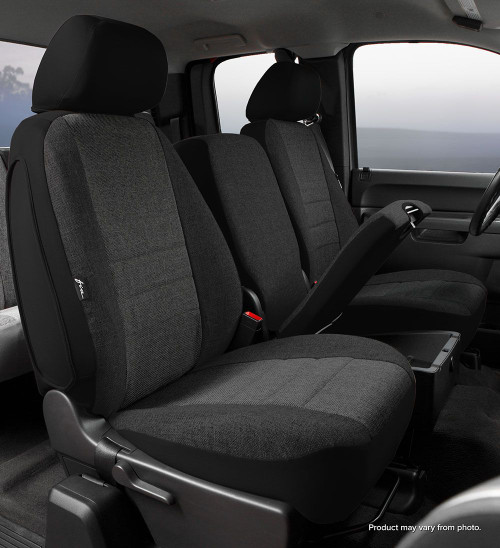 OE30 Series - OE Tweed Custom Fit Front Seat Cover- Charcoal | 947OE37-28 CHARC