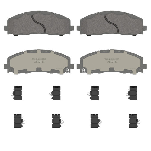 OEX Front Disc Brake Pad Set Premium Ceramic | WAGOEX2187