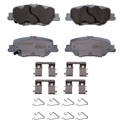 OEX Rear Disc Brake Pad Set Premium Ceramic | WAGOEX2037