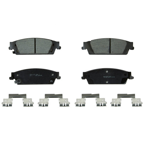 QuickStop Rear Disc Brake Pad Set Ceramic | WAGZD1707