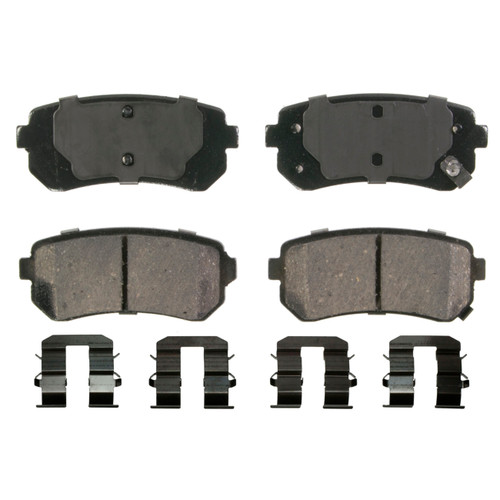 QuickStop Rear Disc Brake Pad Set Ceramic | WAGZD1398