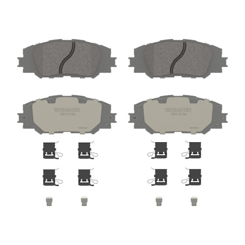 OEX Front Disc Brake Pad Set Premium Ceramic | WAGOEX1210A
