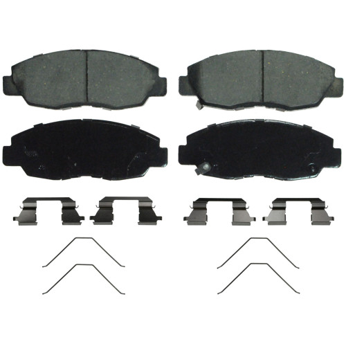 QuickStop Front Disc Brake Pad Set Ceramic | WAGZD1578