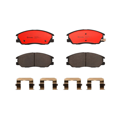 Premium NAO Ceramic OE Equivalent Front Brake Pad Set | BBBP30050N