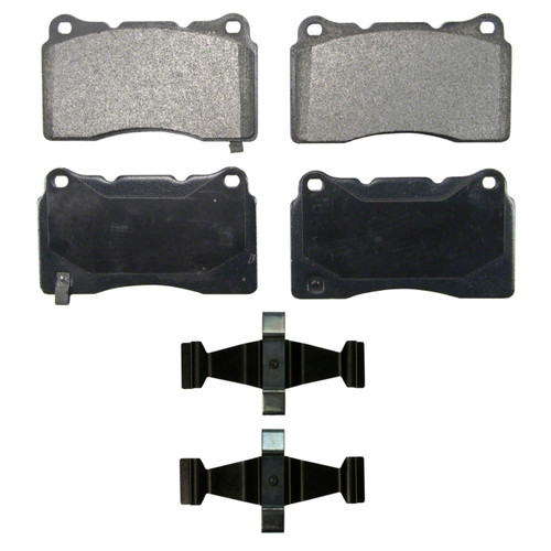 QuickStop Front Disc Brake Pad Set Semi-Metallic | WAGZX1001A