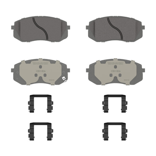 OEX Front Disc Brake Pad Set Premium Ceramic | WAGOEX1826
