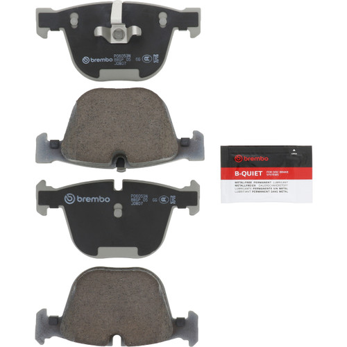 Premium NAO Ceramic OE Equivalent Rear Disc Brake Pad Set | BBBP06053N