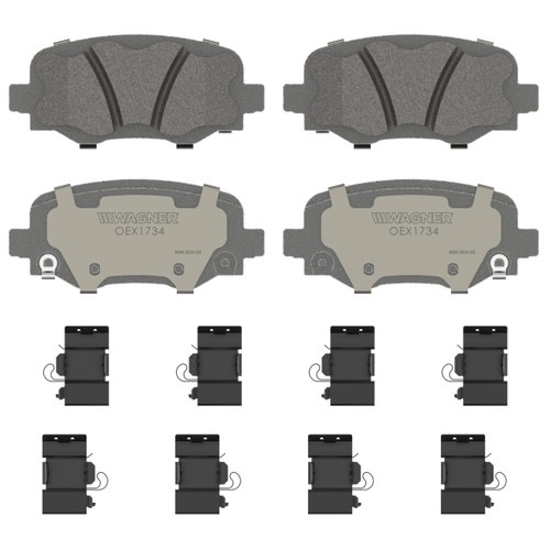 OEX Rear Disc Brake Pad Set Premium Ceramic | WAGOEX1734