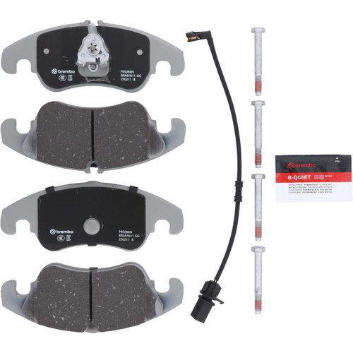 Premium NAO Ceramic OE Equivalent Front Brake Pad Set | BBBP85098N