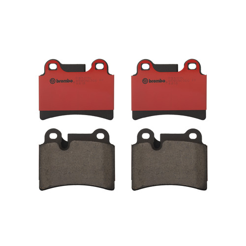 Premium NAO Ceramic OE Equivalent Rear Disc Brake Pad Set | BBBP85111N
