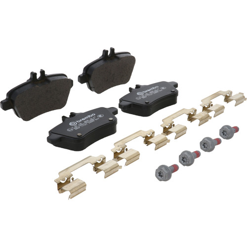 Premium Low-Met OE Equivalent Rear Disc Brake Pad Set | BBBP50135