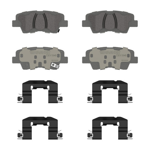 OEX Rear Disc Brake Pad Set Premium Ceramic | WAGOEX1848