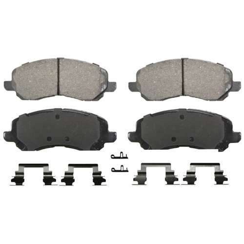 QuickStop Front Disc Brake Pad Set Ceramic | WAGZD866